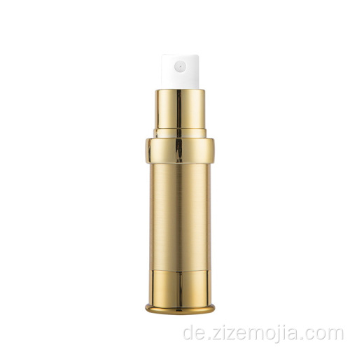 Kleine 15ml Goldspray Airless-Flasche für Kosmetik